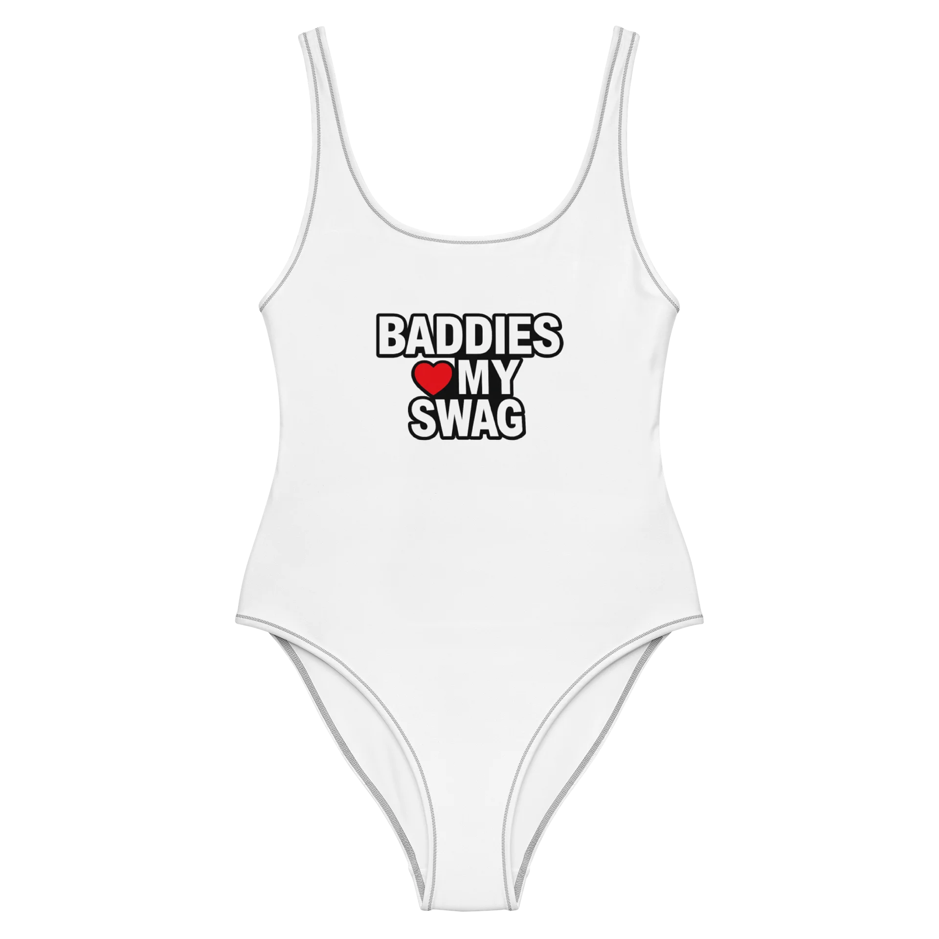 baddies <3 my swag swimsuit (black) product image (2)