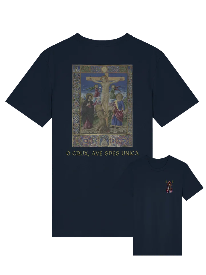 O Crux, Ave Spes Unica Organic Cotton T-Shirt product image (1)