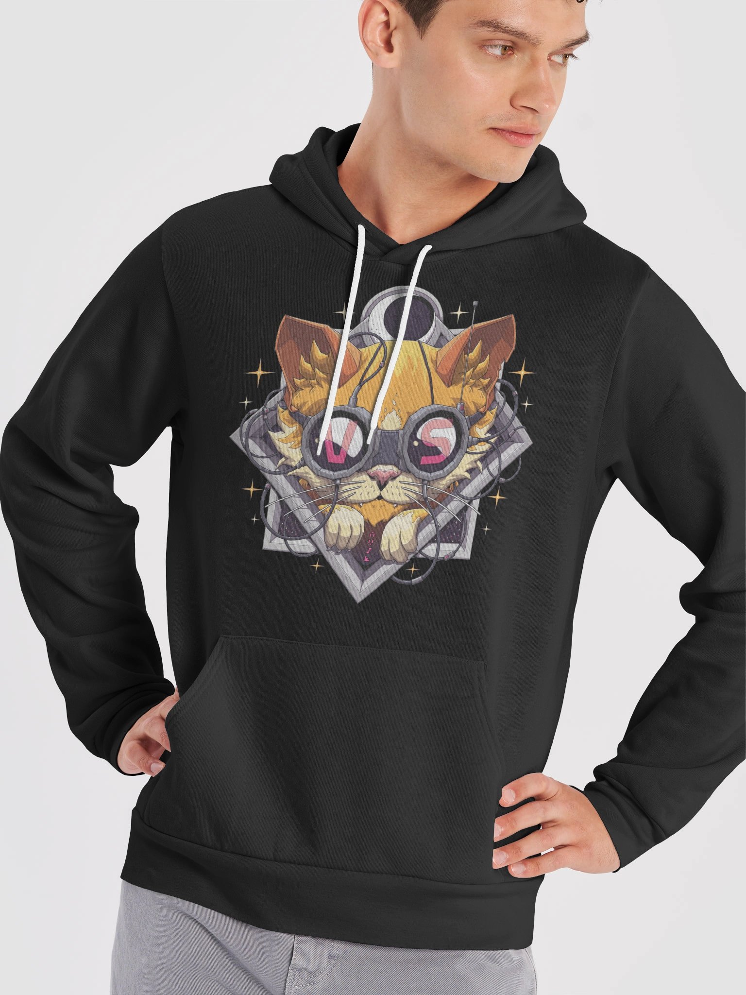 Adam VS Cat - Fleece Hoodie product image (12)