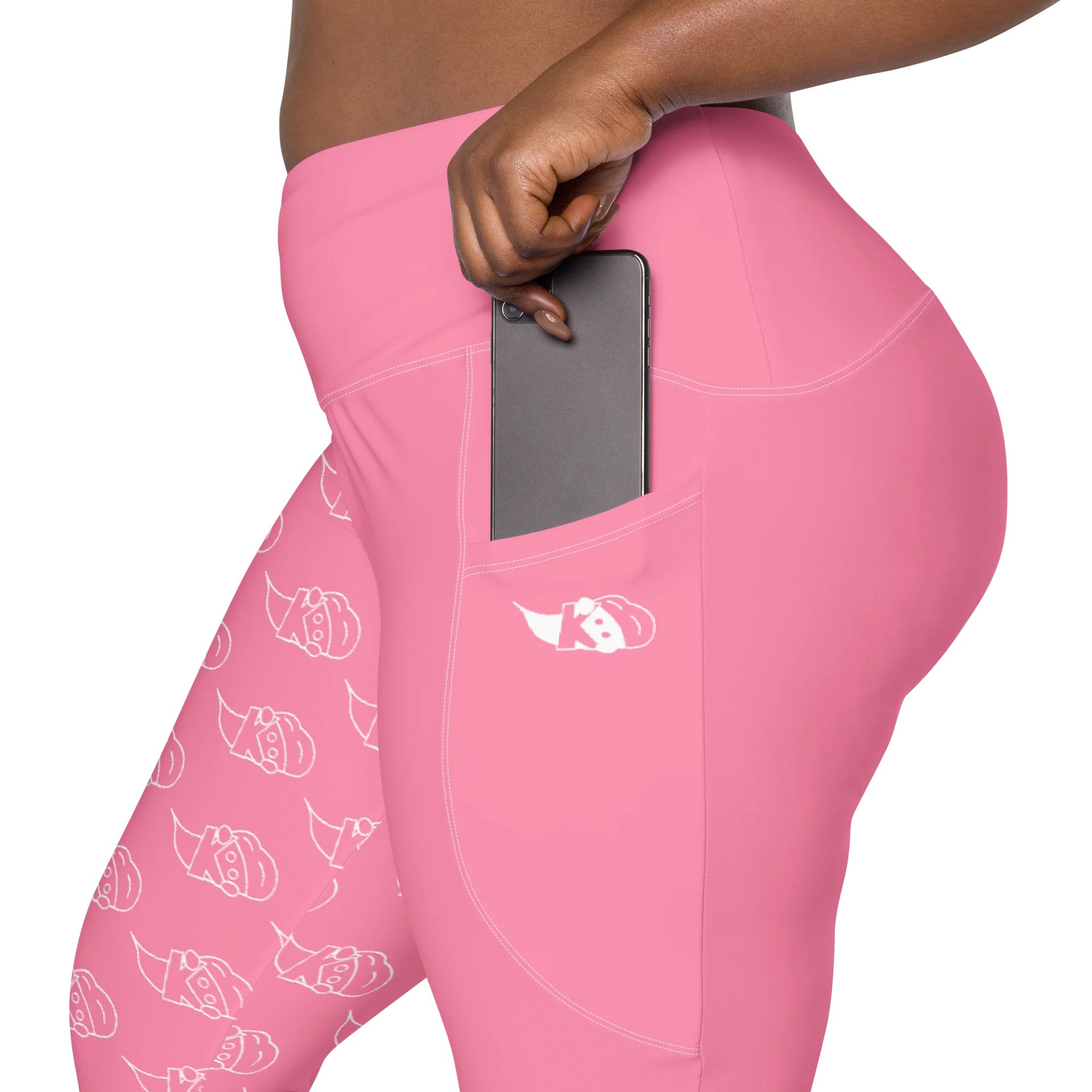 "Pretty In Pink" Ladies Leggings product image (7)