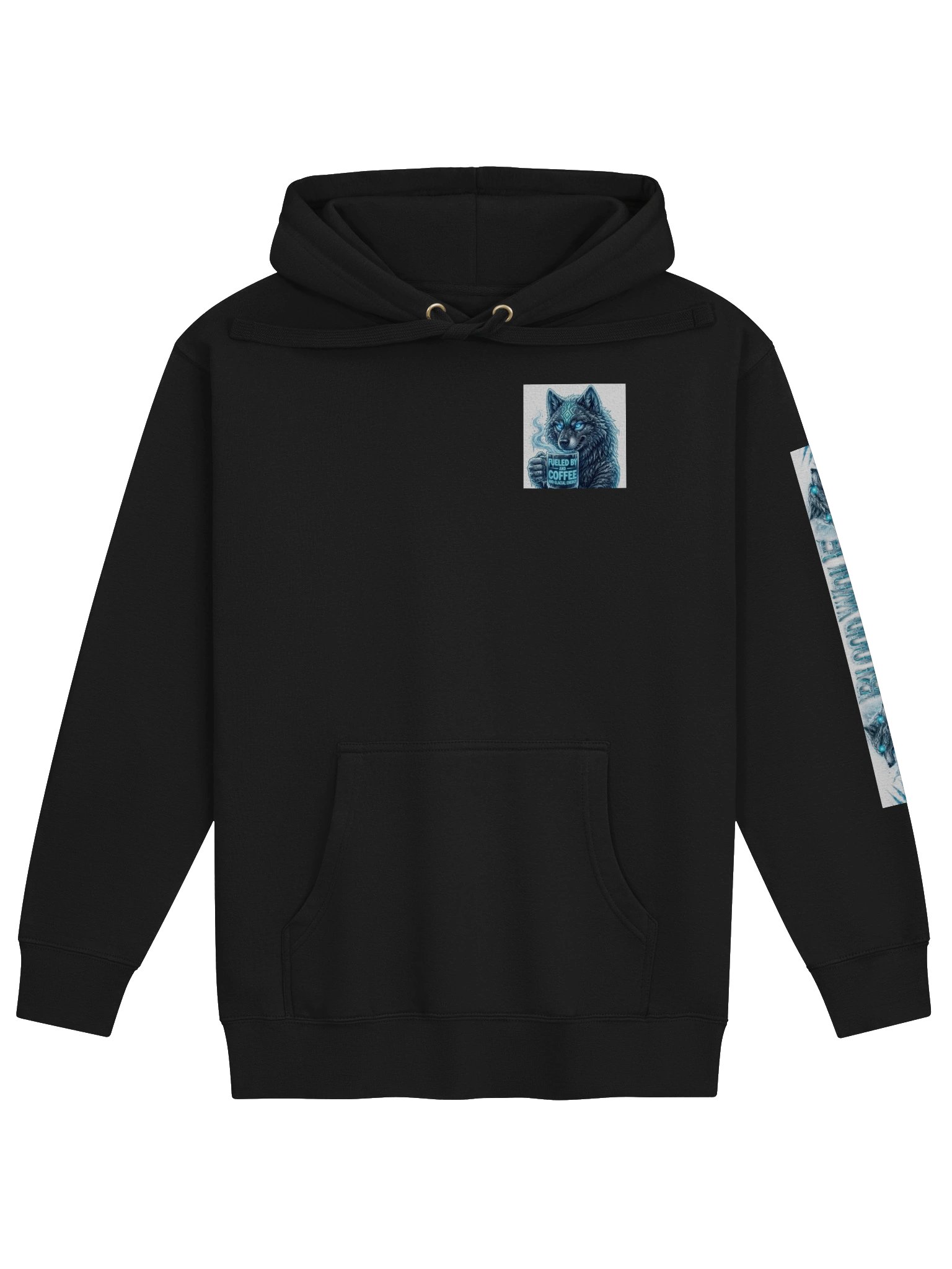 Glacial Energy Wolf Hoodie product image (6)