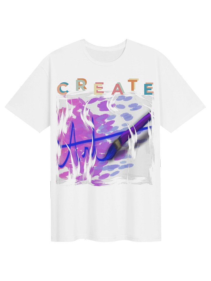 "Create Art" T-Shirt. Unisex Gildan Softstyle T-Shirt product image (1)