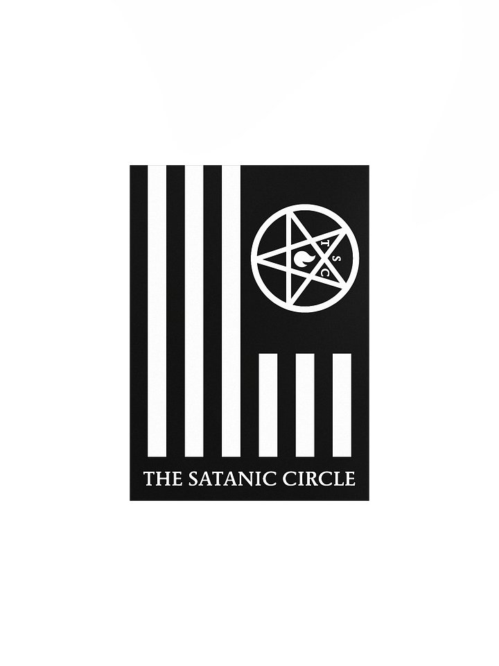The Satanic Circle - Flag Poster product image (2)