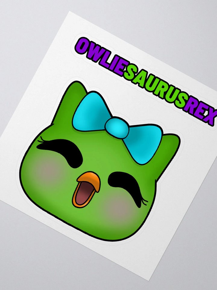 Owlie Bow Sticker product image (2)