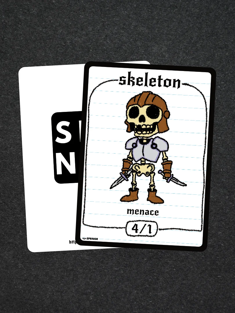 Doodle - Skeleton Token product image (1)