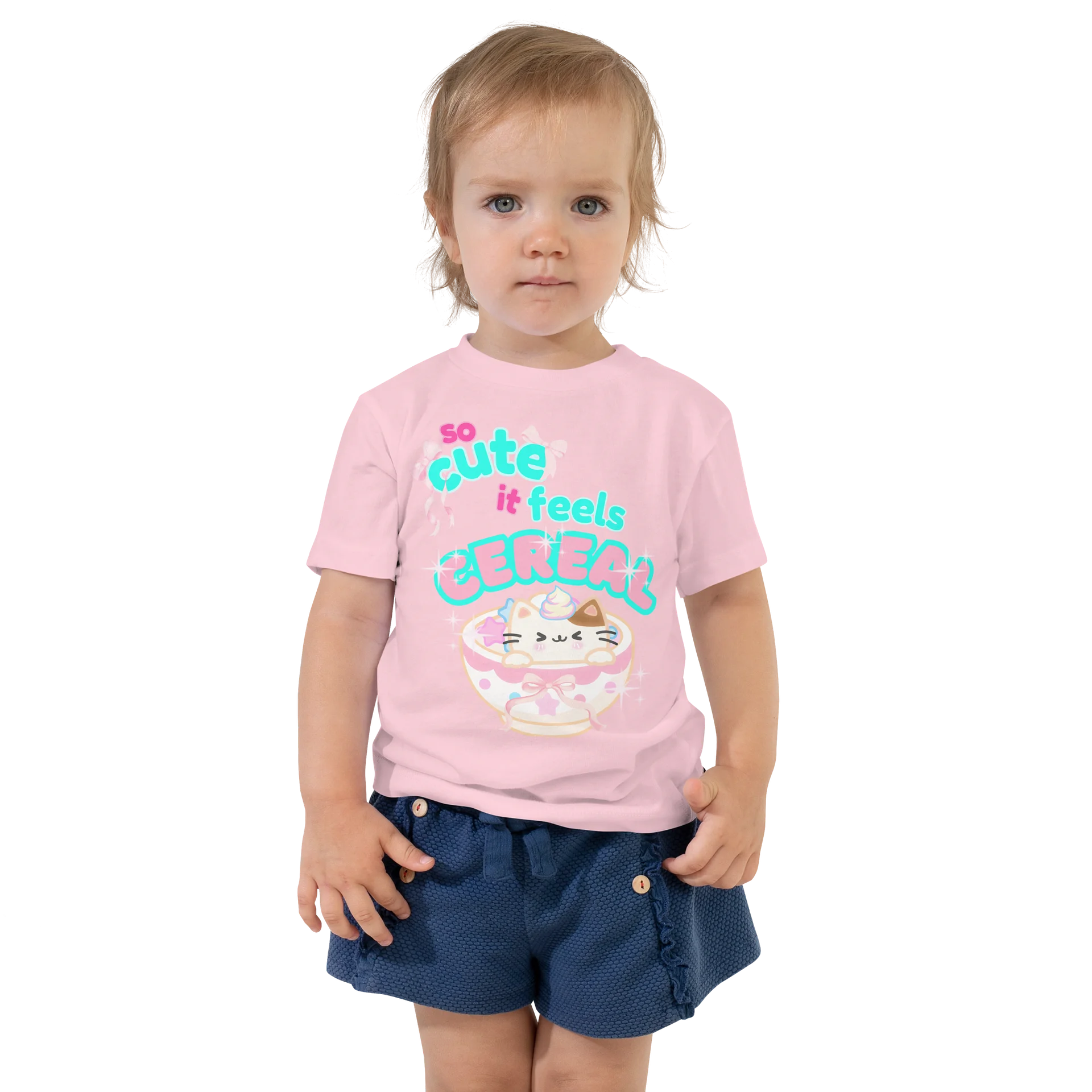 So Cute it feels Cereal🌈Super Soft🪽T-shirt🩷 product image (2)