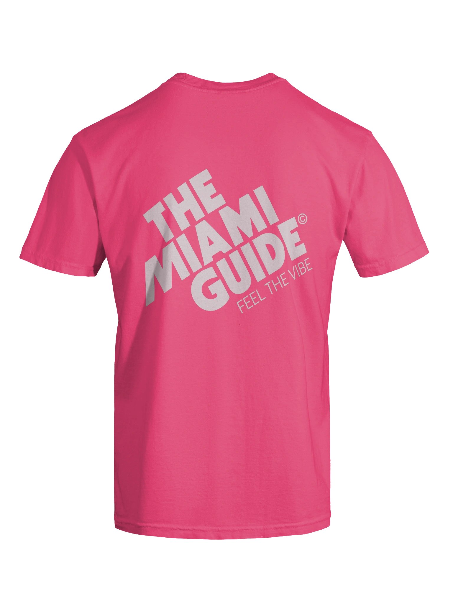 The Miami Guide Heavyweight Logo Tee – Crunchberry Pink product image (7)