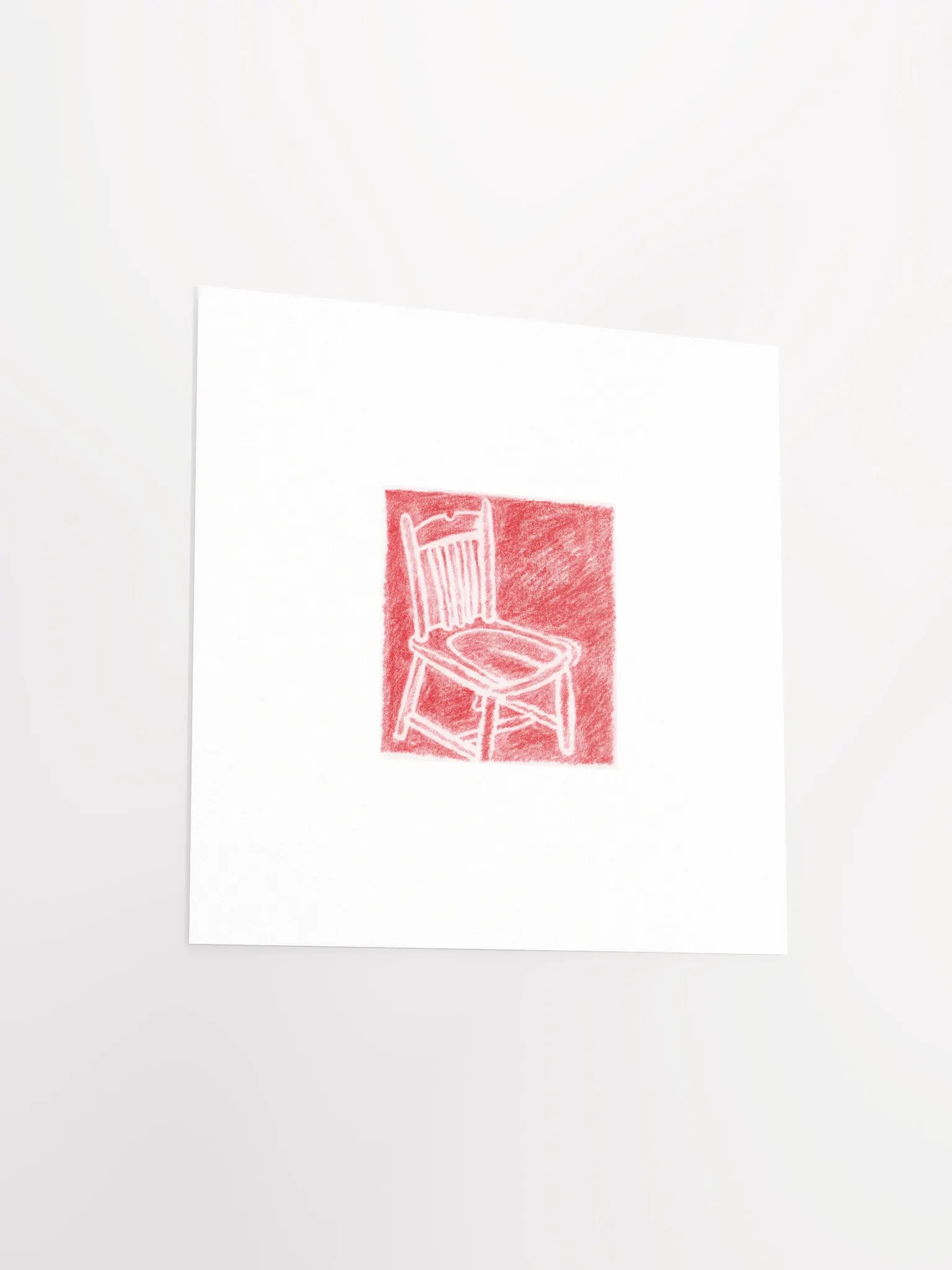 Red Chair Print product image (4)