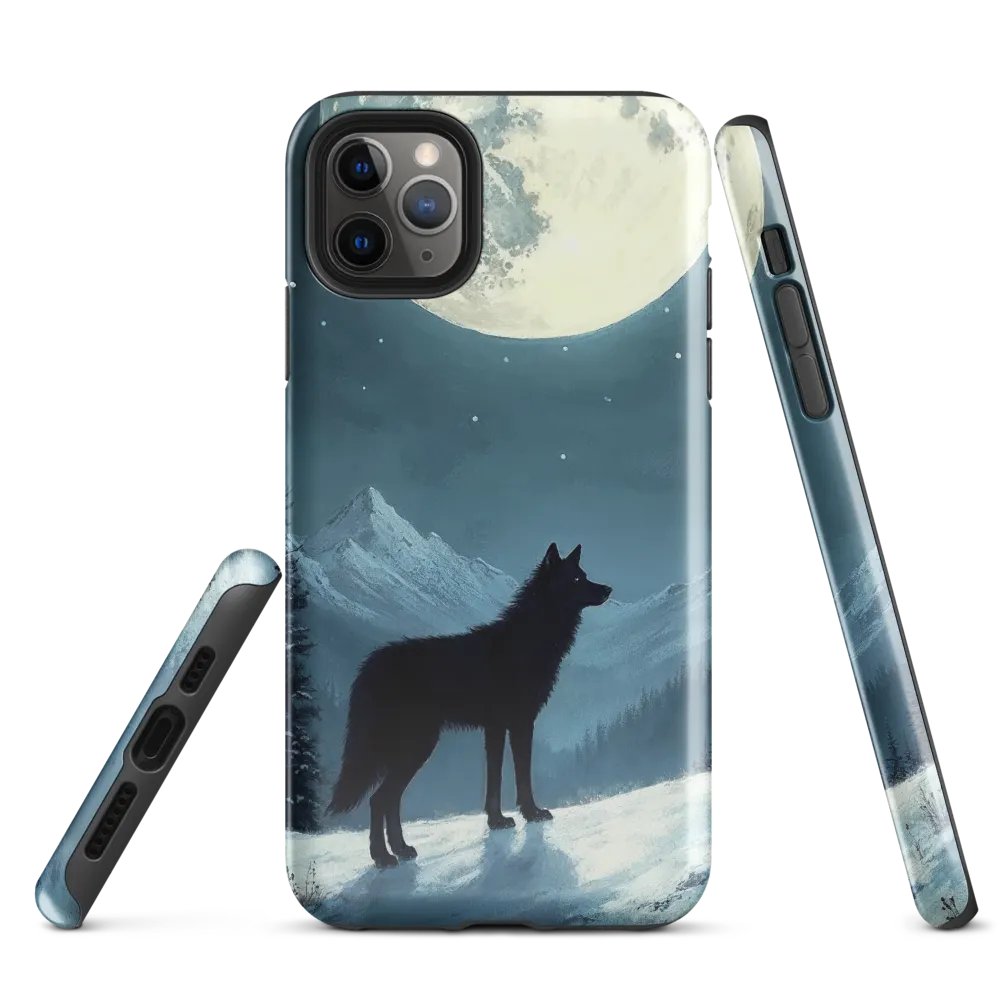 Lunar Wolf iPhone® Tough Case product image (5)