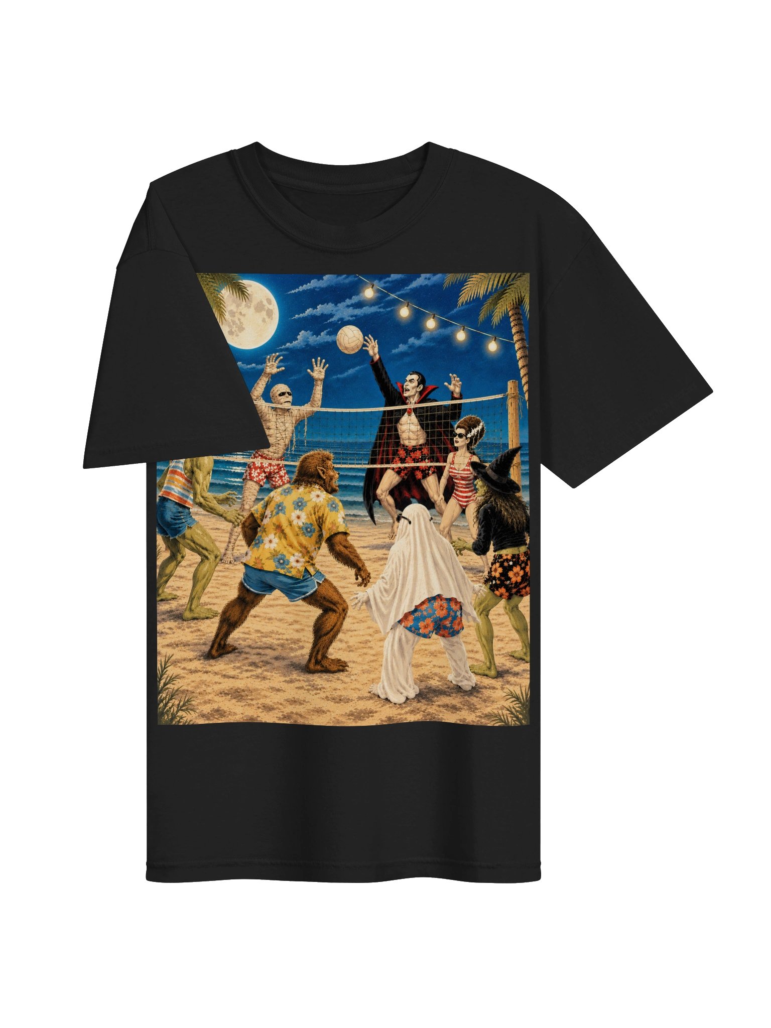 Monster Beach Volleyball T-shirt product image (10)