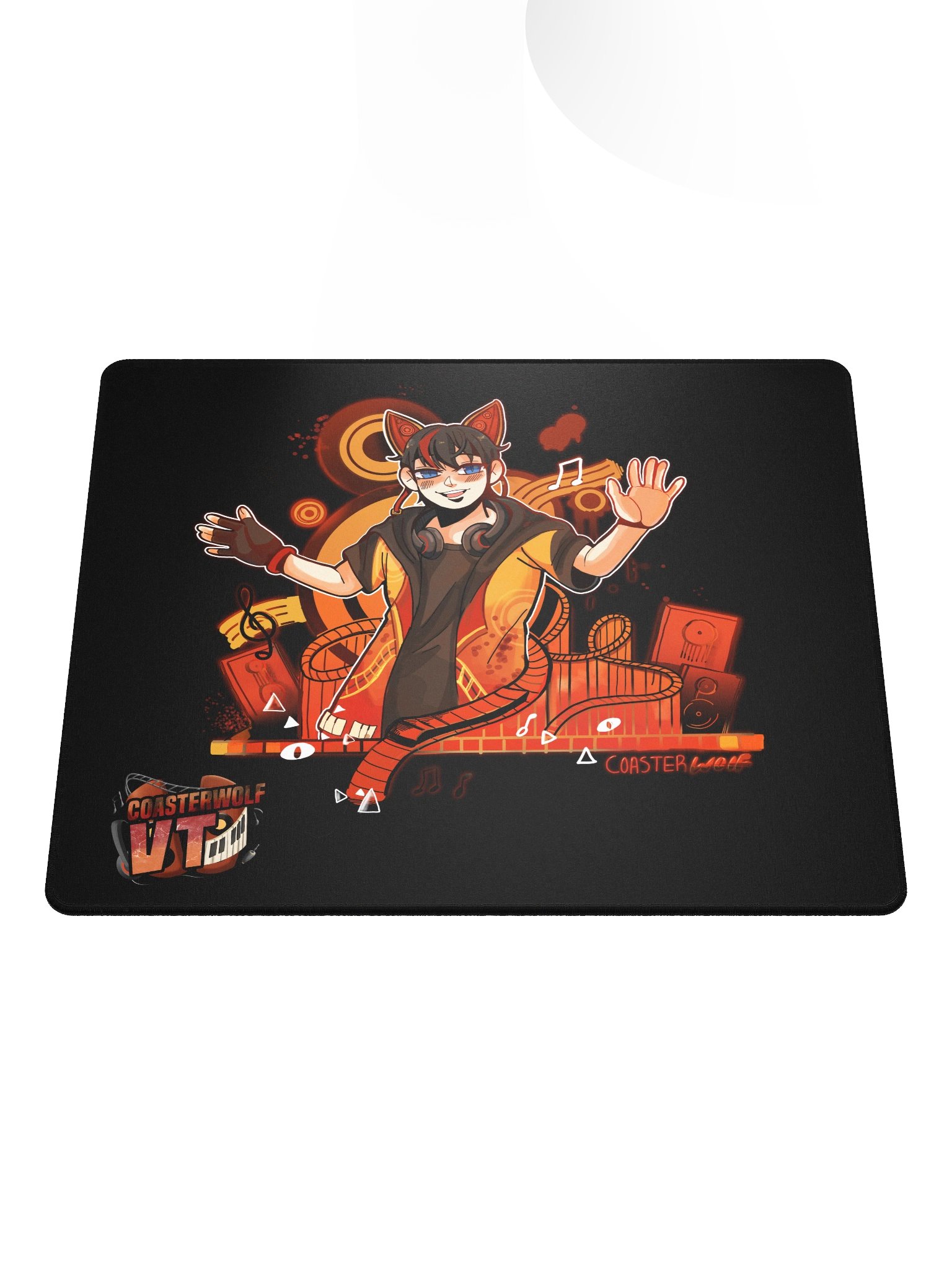 Coaster metro thrill vibes gaming mouse pad product image (1)