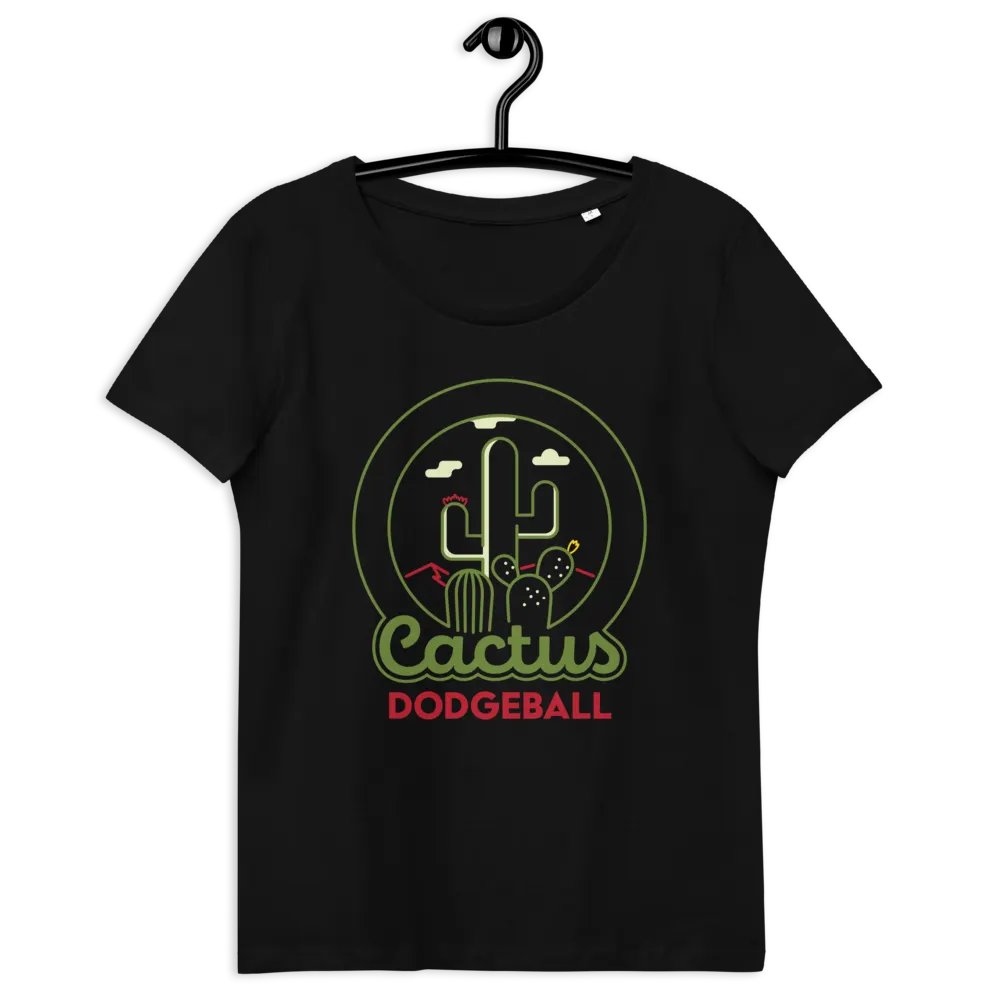 Cactus Dodgeball Women's Fitted Tee product image (12)