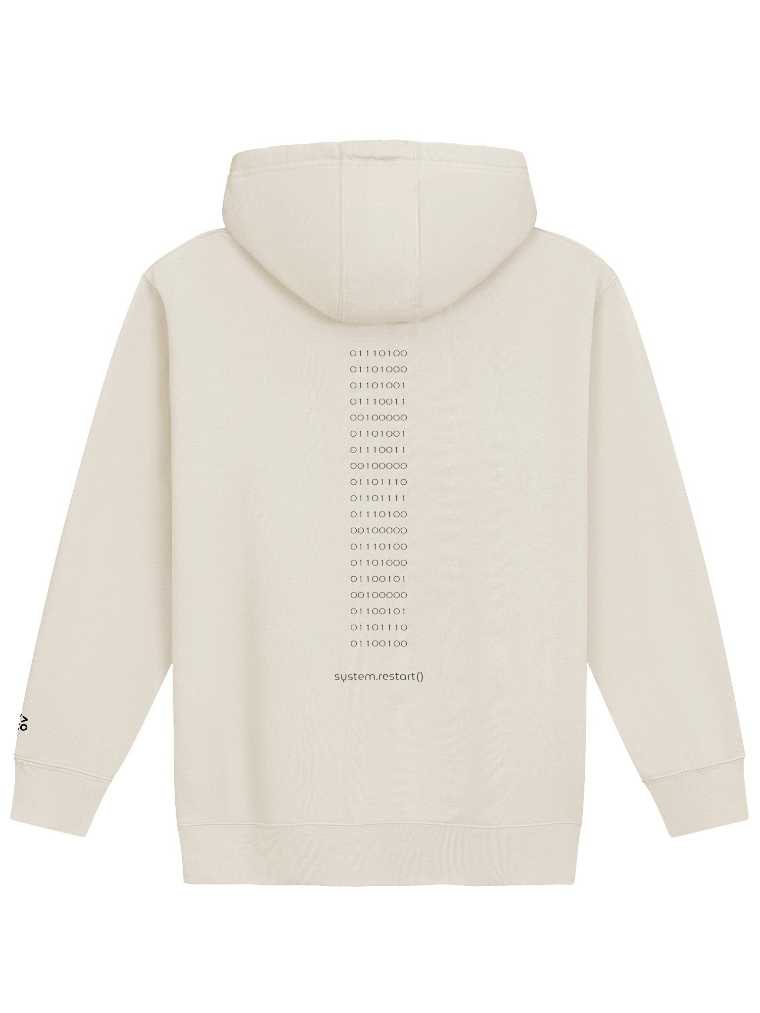 Reset // Premium Hoodie by SOURCE CODE ORIGINAL. product image (2)