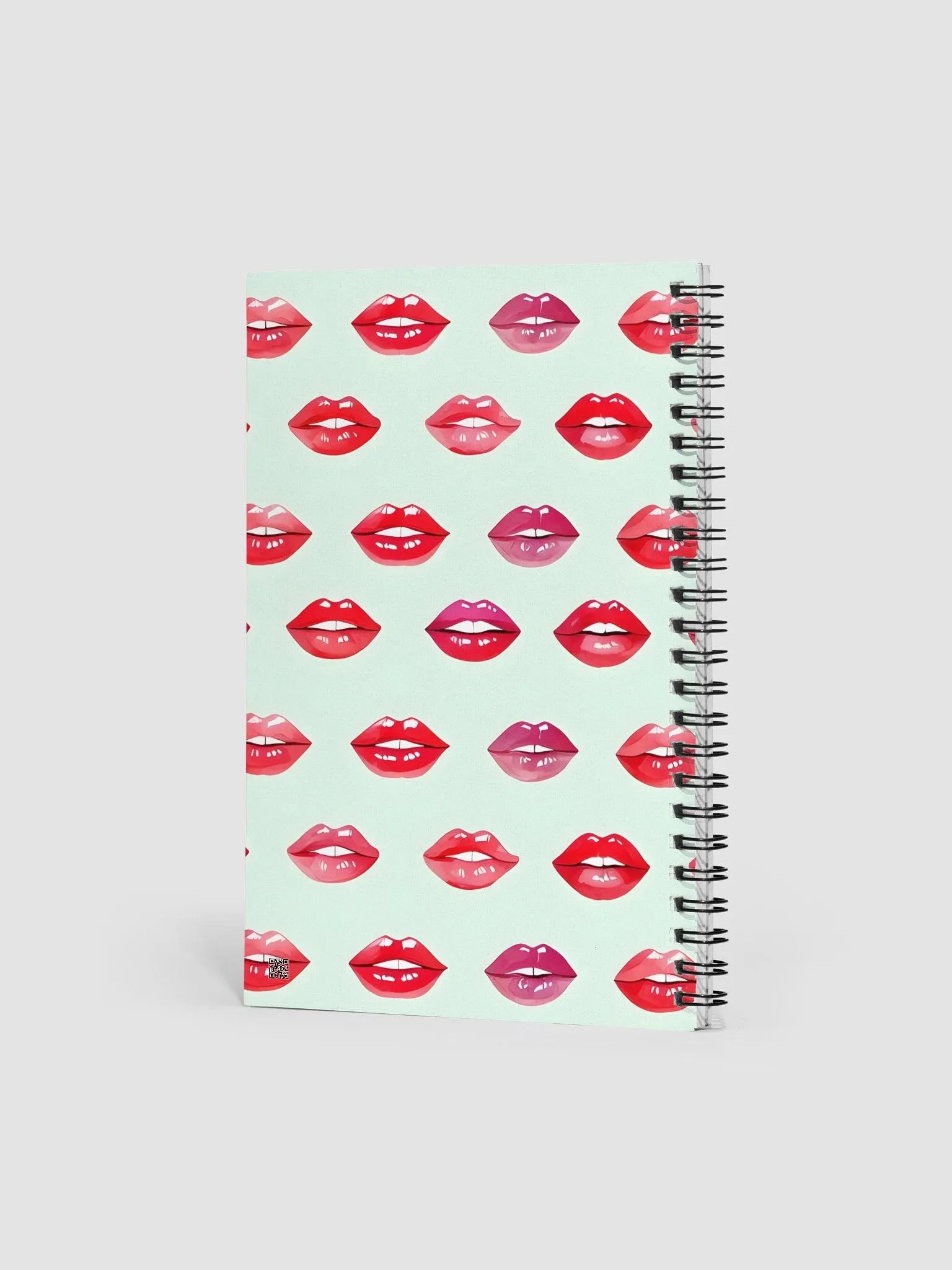 Luscious Lips Spiral Notebook product image (2)