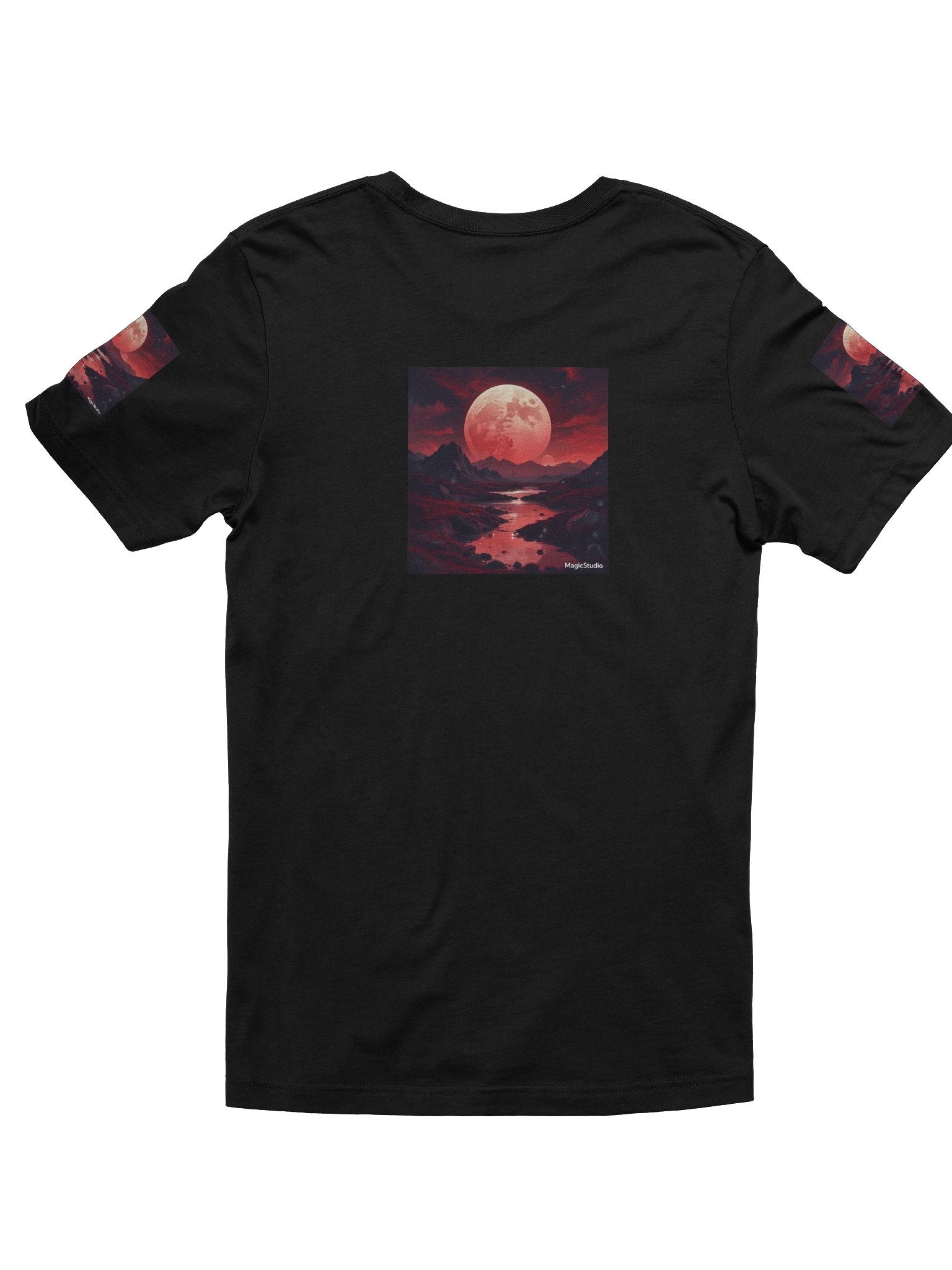 Crimson Moonlight T-Shirt product image (2)
