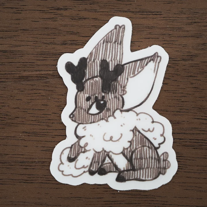 Faunling Doodle Sticker product image (1)