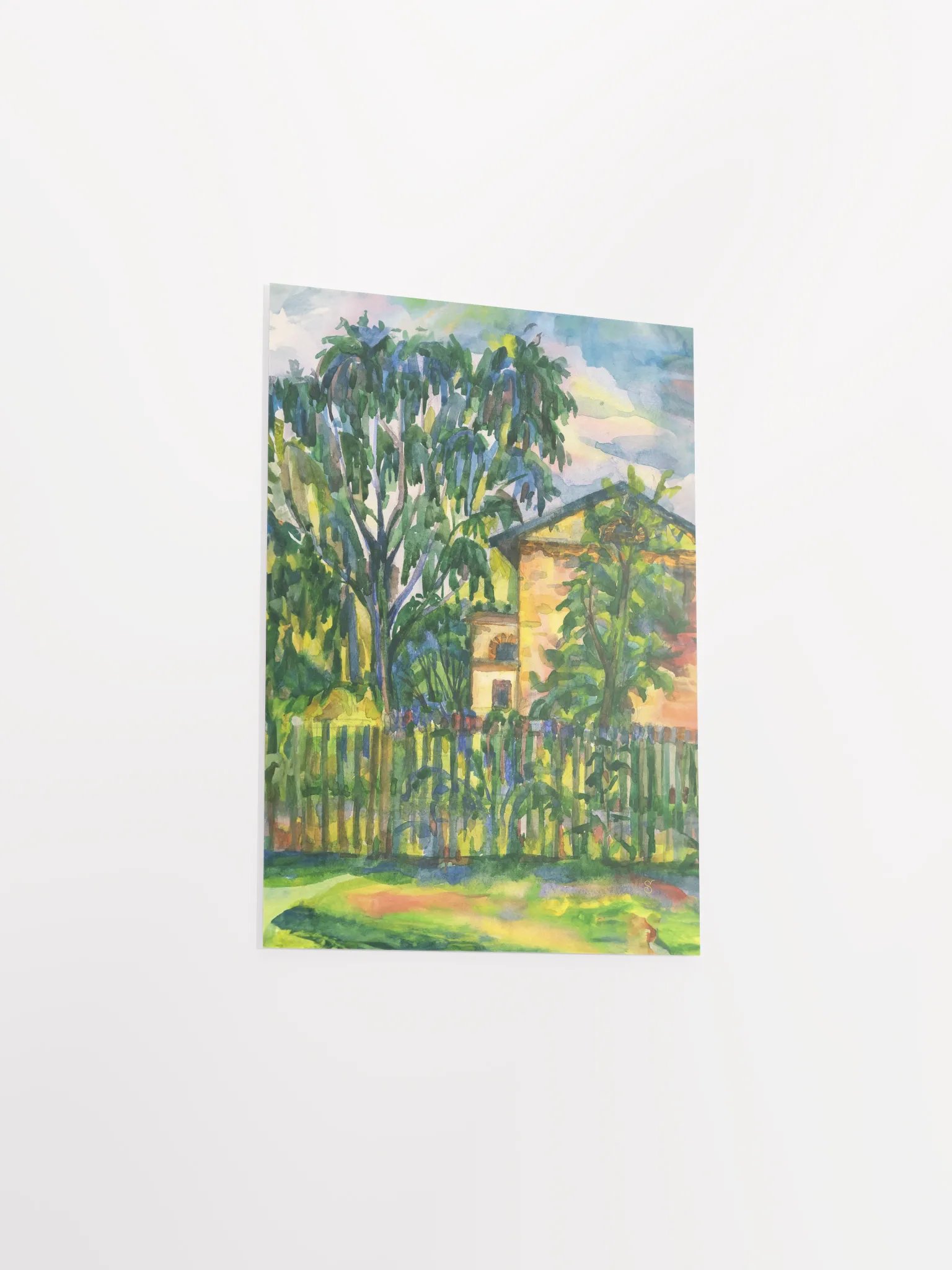 Vibrant Summer Retreat Poster. - Private House with Ffence product image (6)