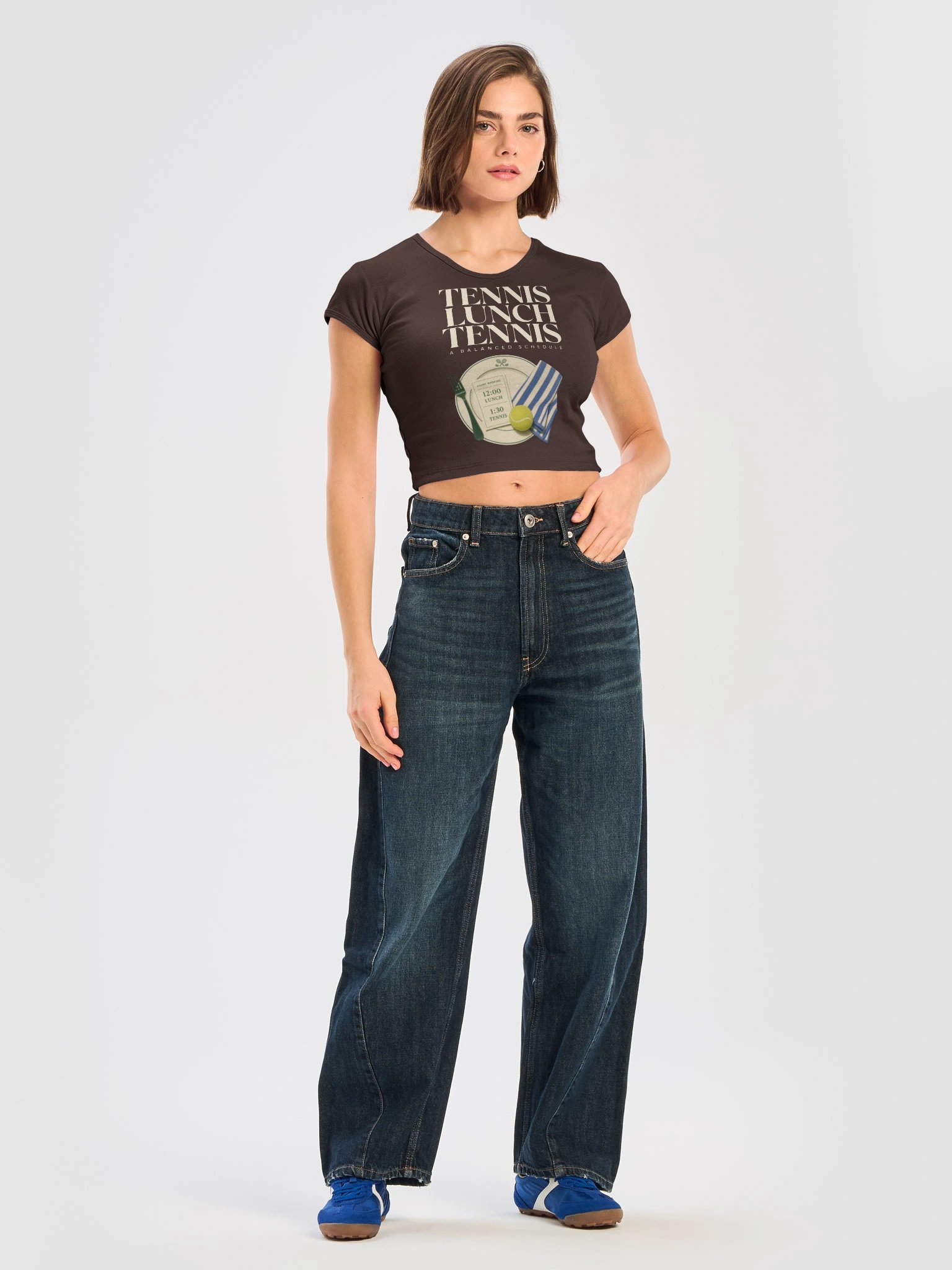 Tennis Lunch Tennis Crop Tee product image (5)