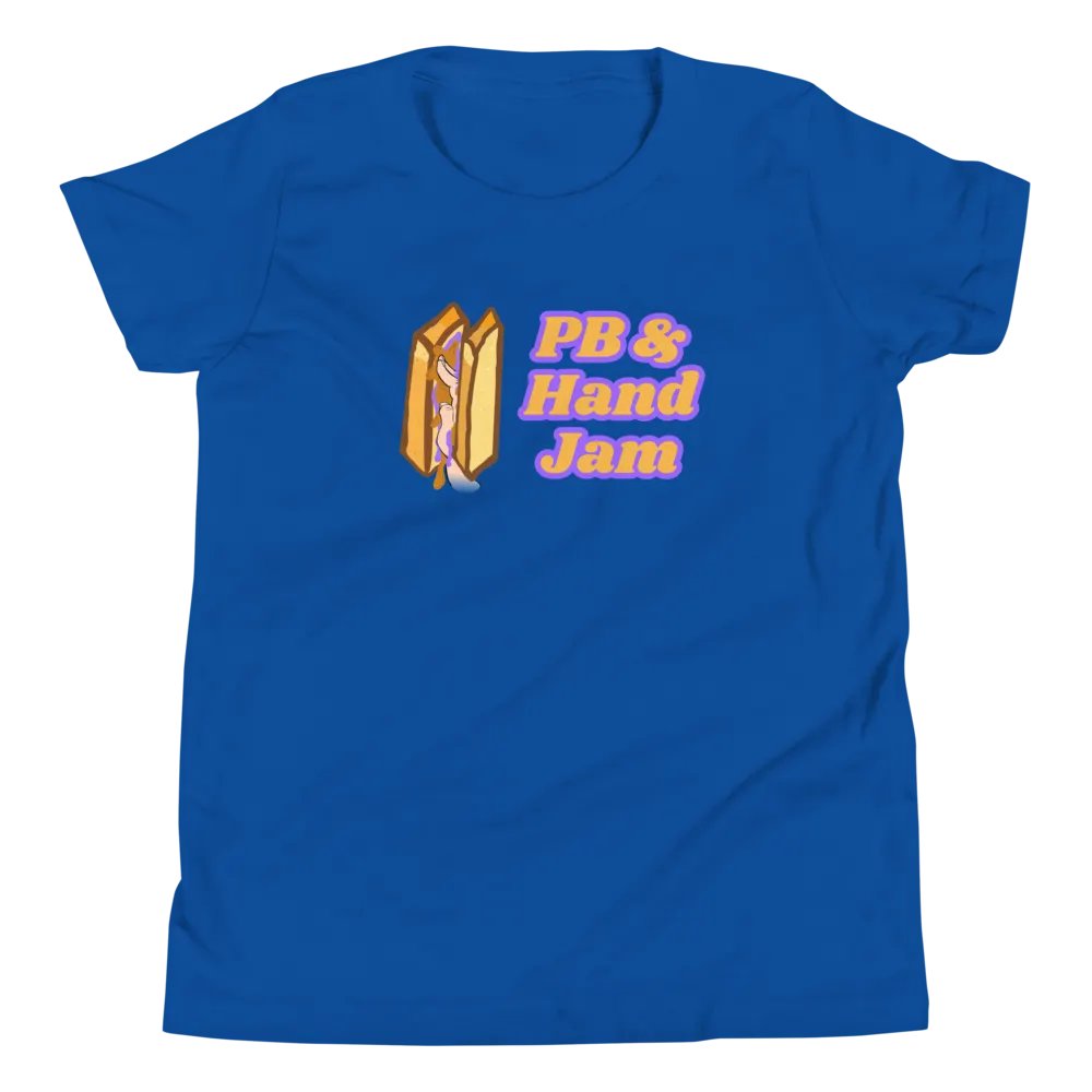 PB & Hand Jam - Youth Climbing T-Shirt product image (44)