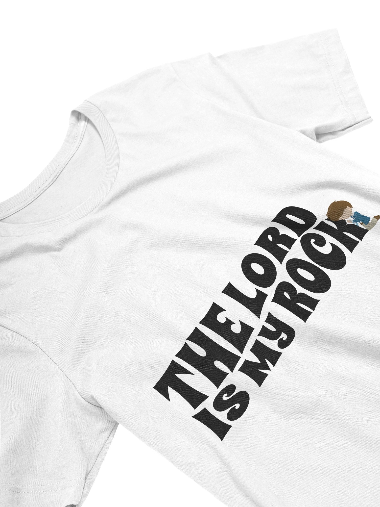 D2You The Lord is My Rock Classic T Shirt - Front (unisex) product image (28)