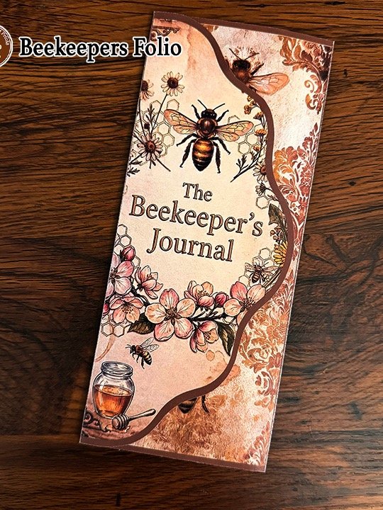 Deluxe Antique Beekeeper’s Folio Printable Kit - Tri-fold Folio product image (1)