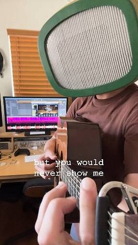 you would never show me anything at all
