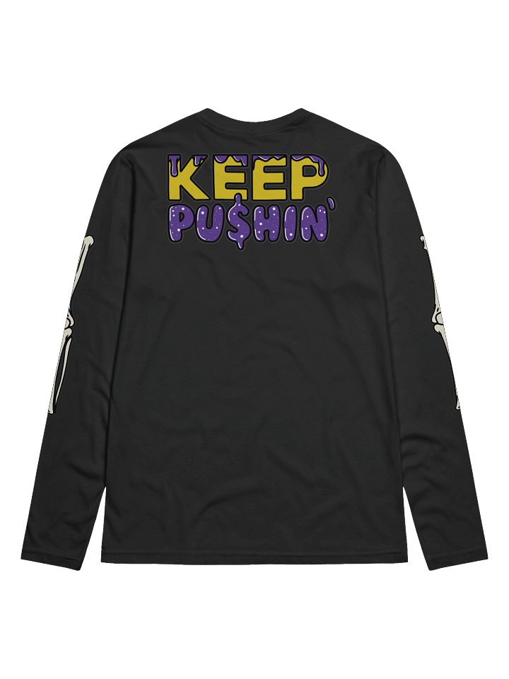 Key Pusha Skeleton Beatmaker Tee Long product image (2)