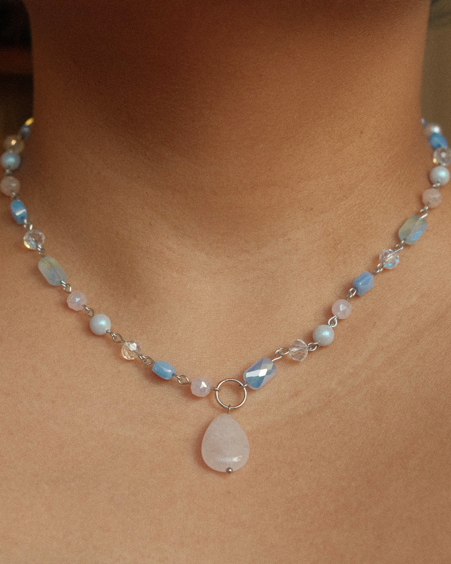 Rose Quartz Pastel Necklace product image (10)
