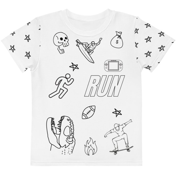 KIDS Boys Tee- White product image (1)