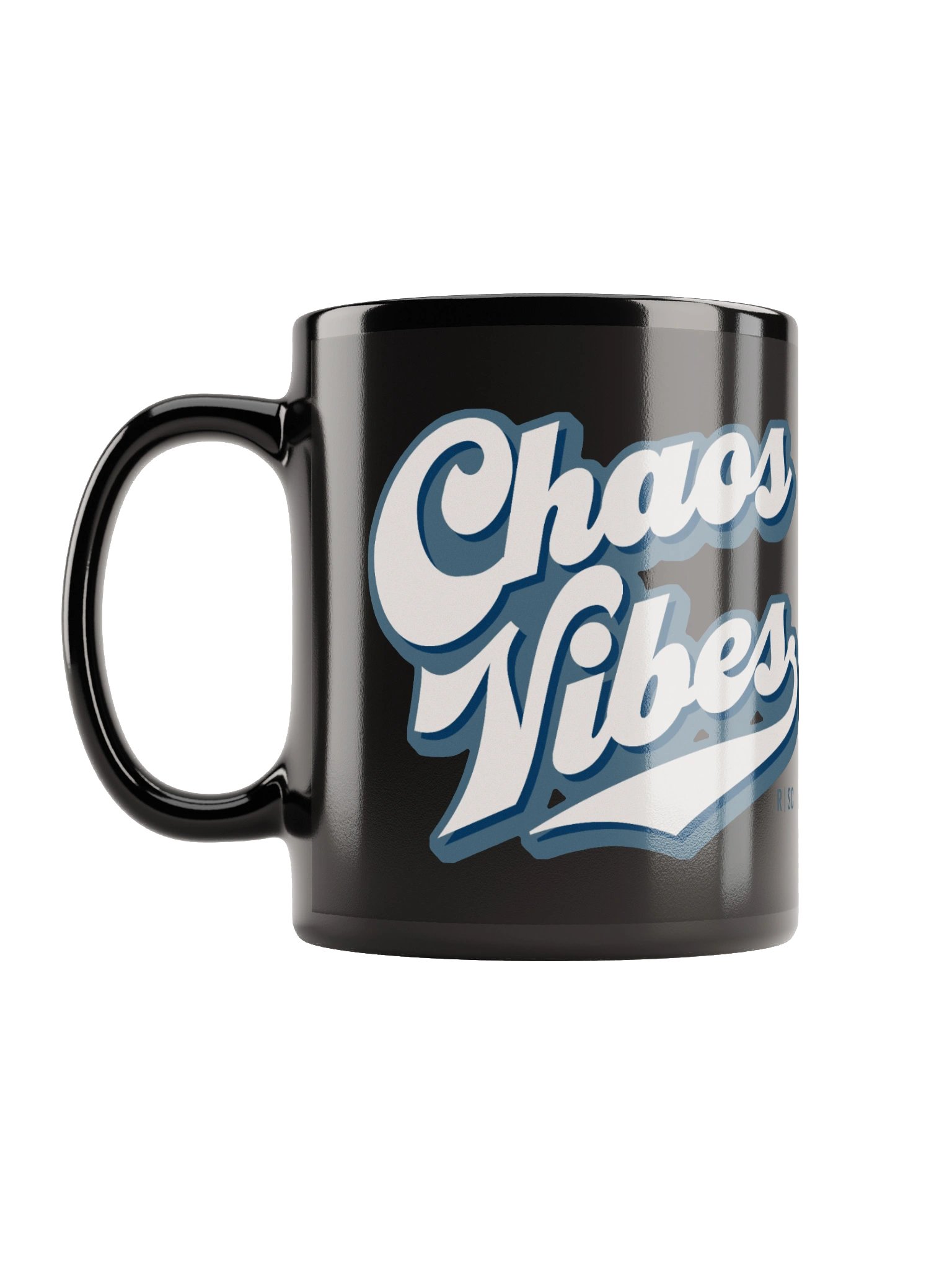 Chaos Vibes Black Mug product image (2)