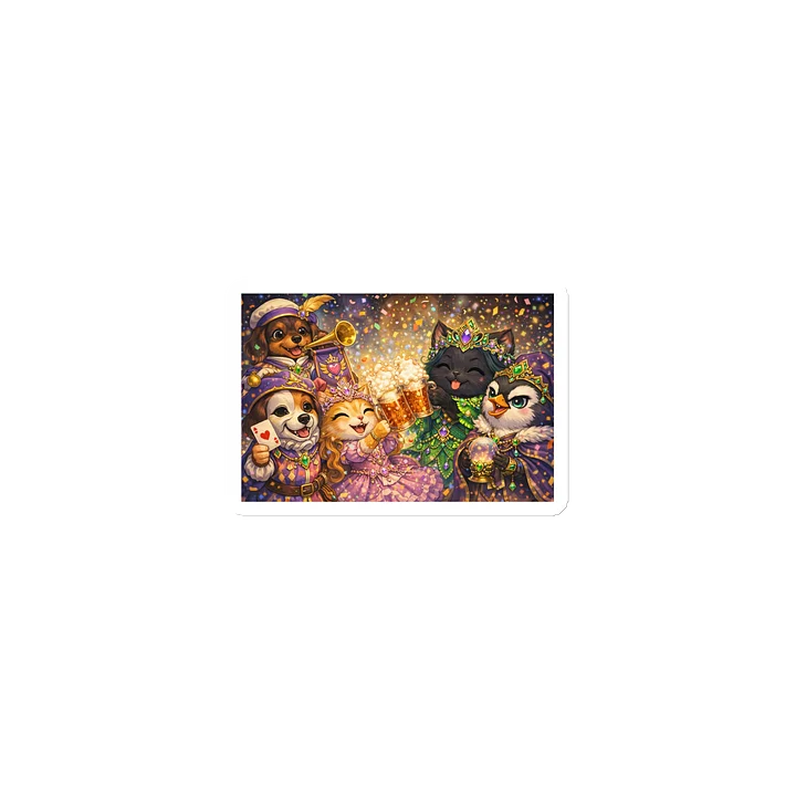Kingdom Party 2 Die-Cut Magnet product image (1)
