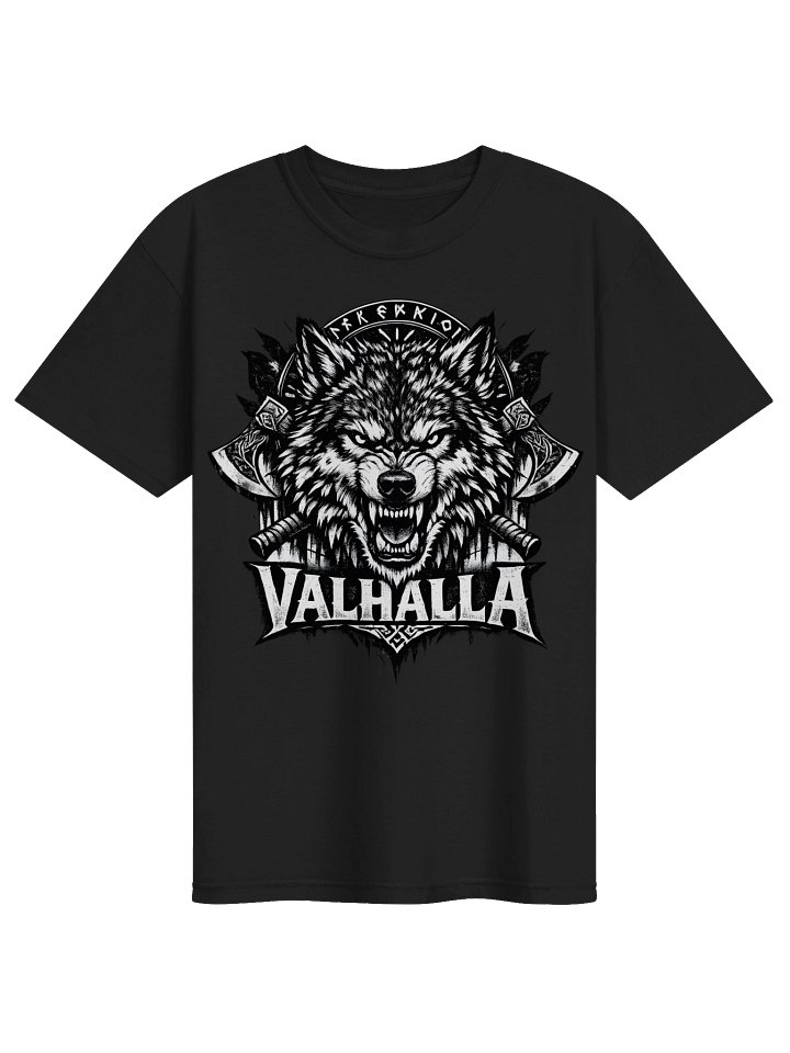 Viking Hardstyle | Welcome to Valhalla | Heavyweight T-Shirt product image (1)