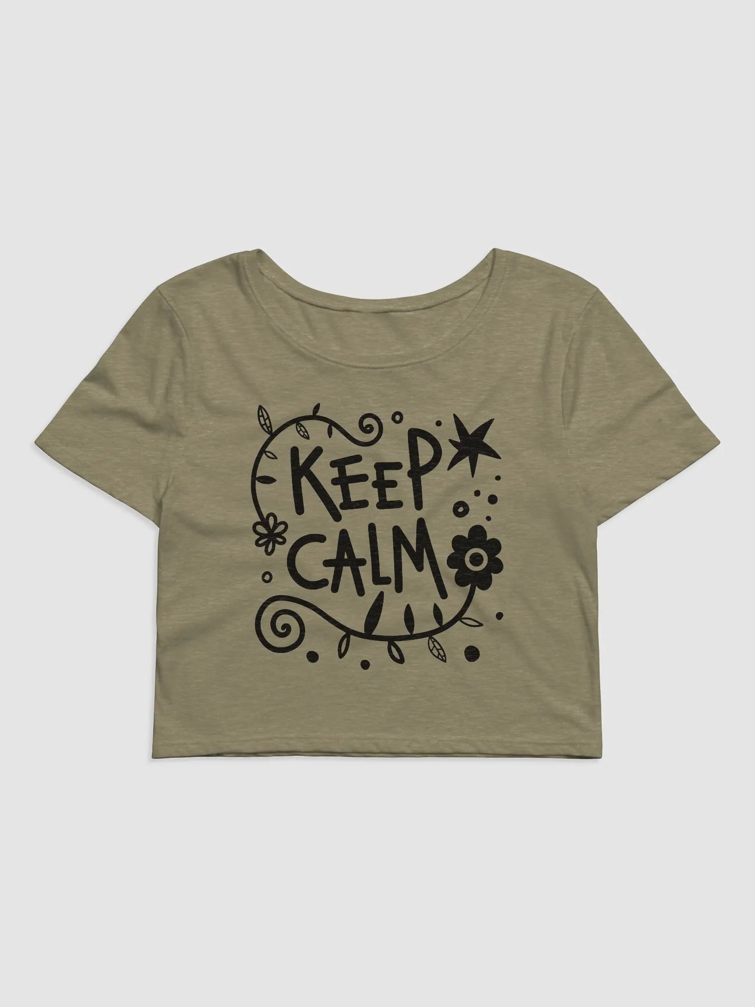 Keep Calm Crop T product image (2)