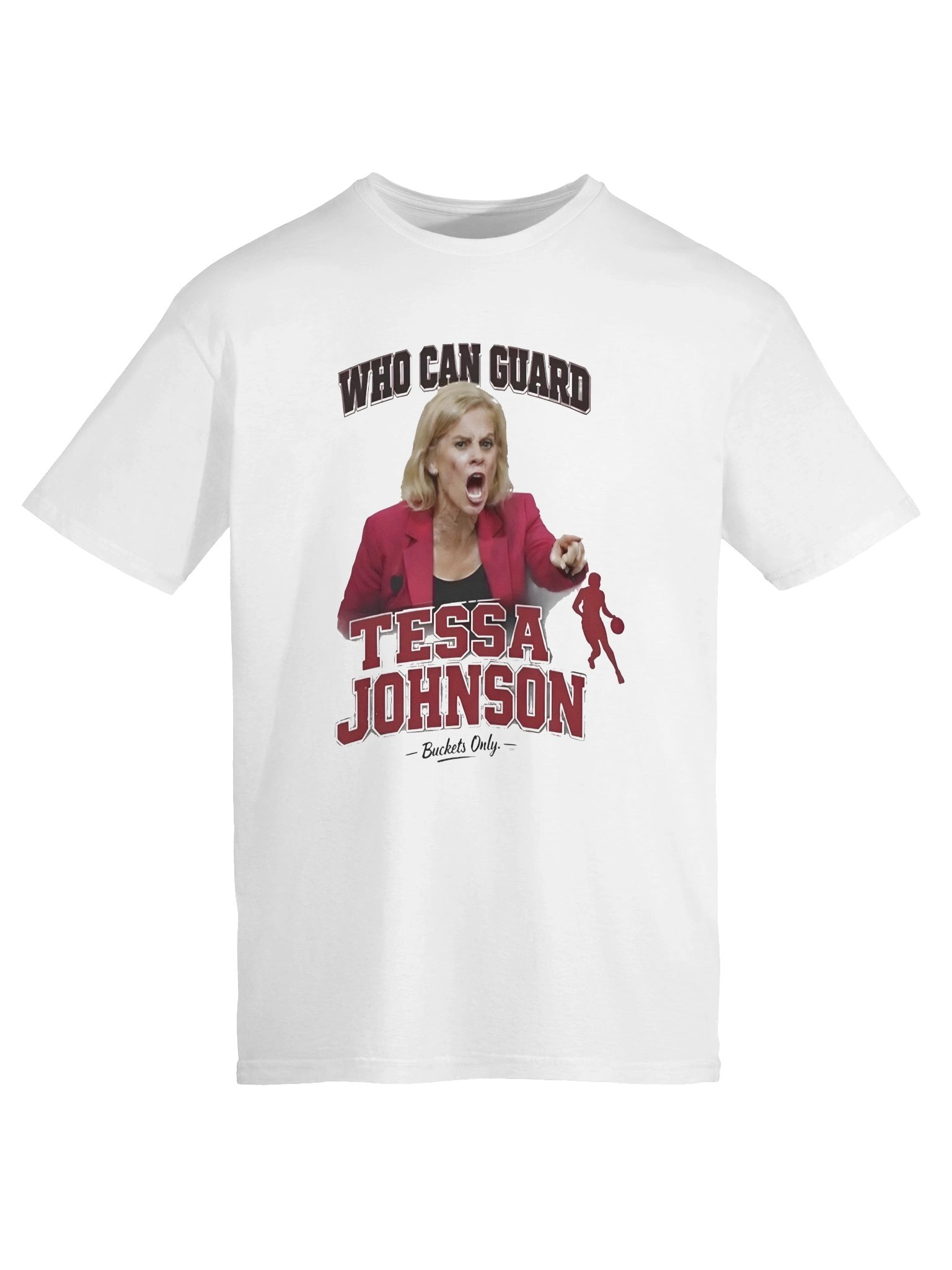 Official Who Can Guard Tessa Johnson Buckets Only Basketball Shirt product image (6)