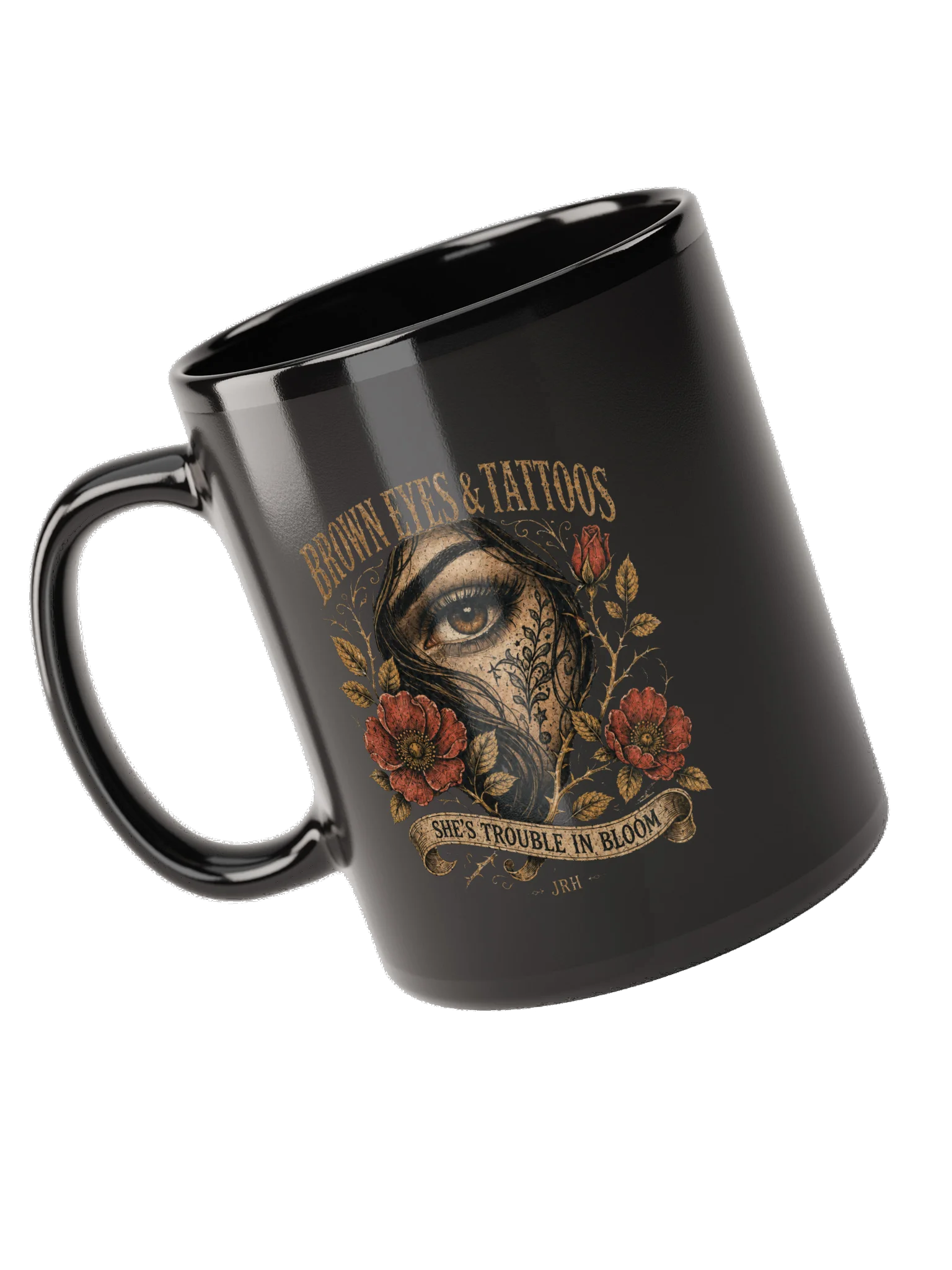 Trouble in Bloom Eye Mug product image (9)