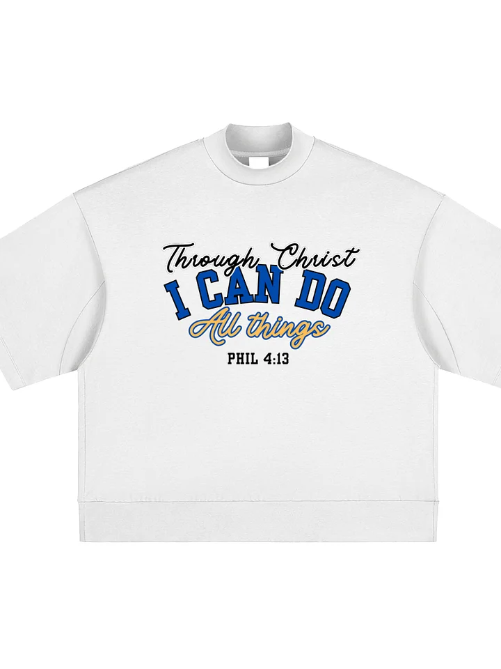 TC Mock Neck Phil 4:13 product image (2)