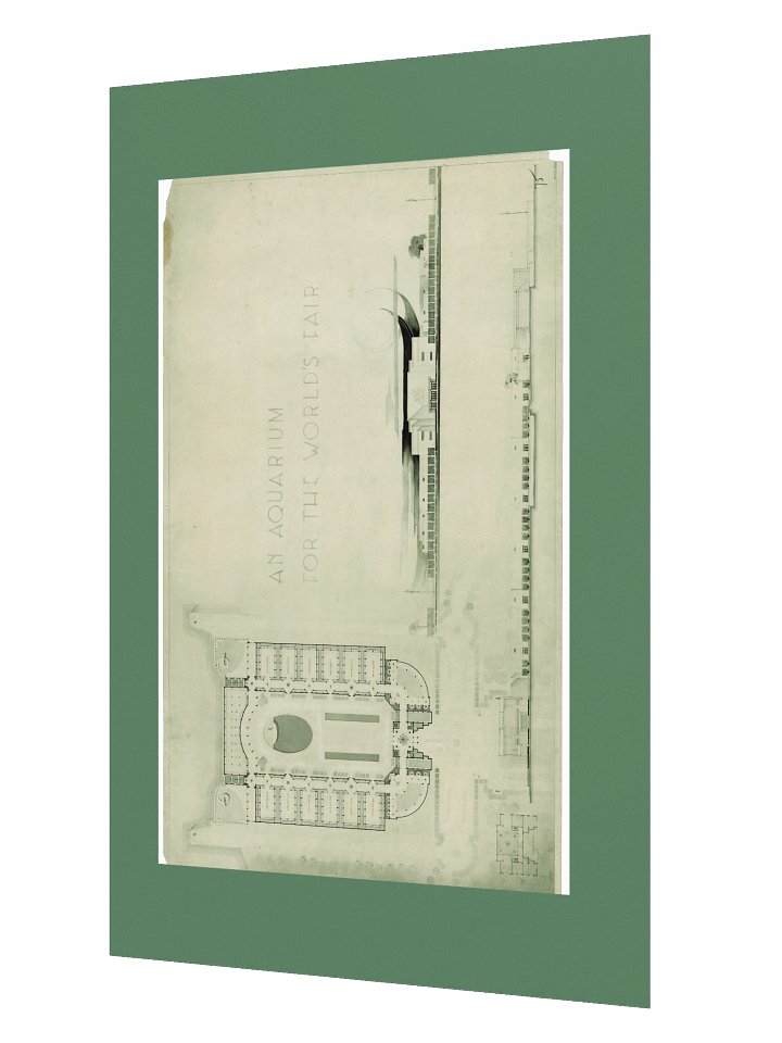 AN AQUARIUM FOR THE WORLD'S FAIR (24x36) product image (2)