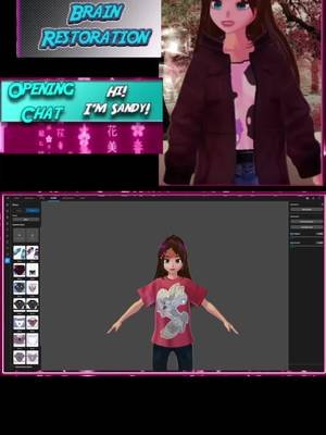 Customizing my vtuber accessories #vtuber #customization #vroid #creative #ClipGPT