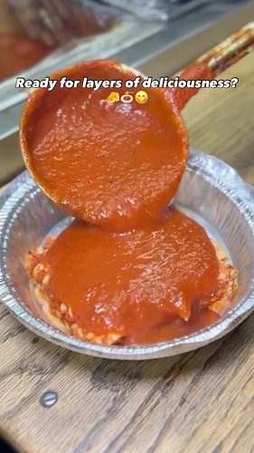 Ready for layers of deliciousness? 🧀😋 Try the homemade lasagna made with Italian sausage, mozzarella, and Romano cheese, serv...