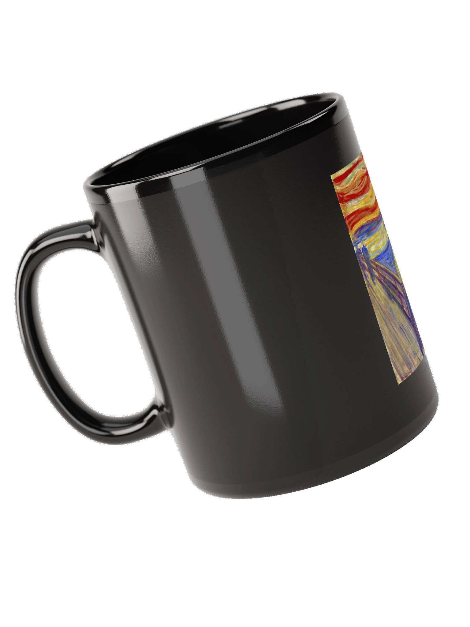 The Scream — Black Mug product image (5)