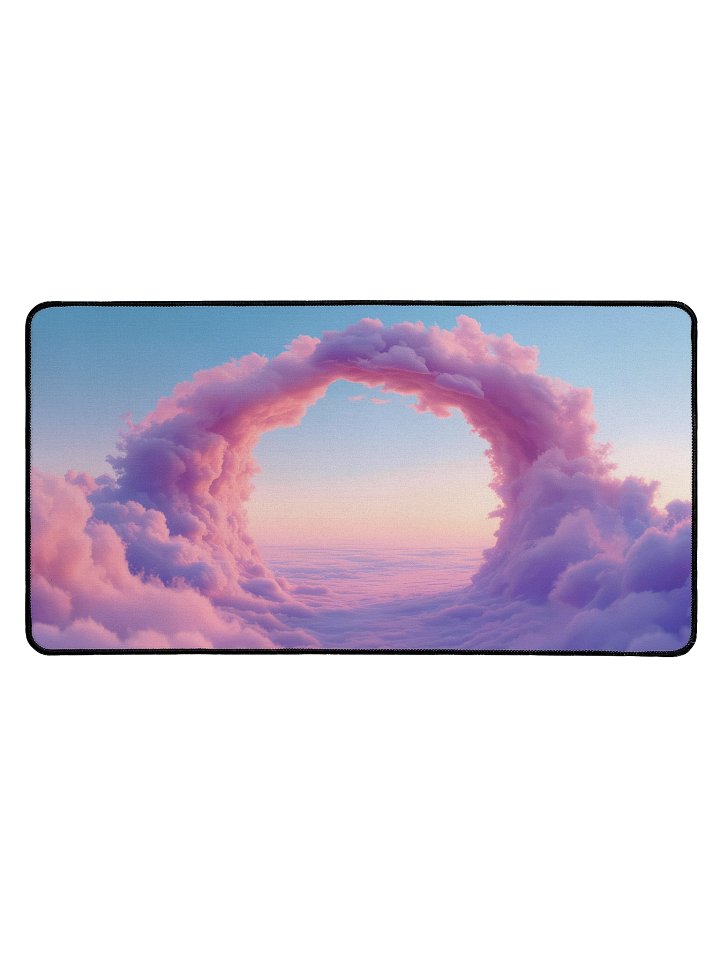Arch Clouds - Desk Mat product image (1)