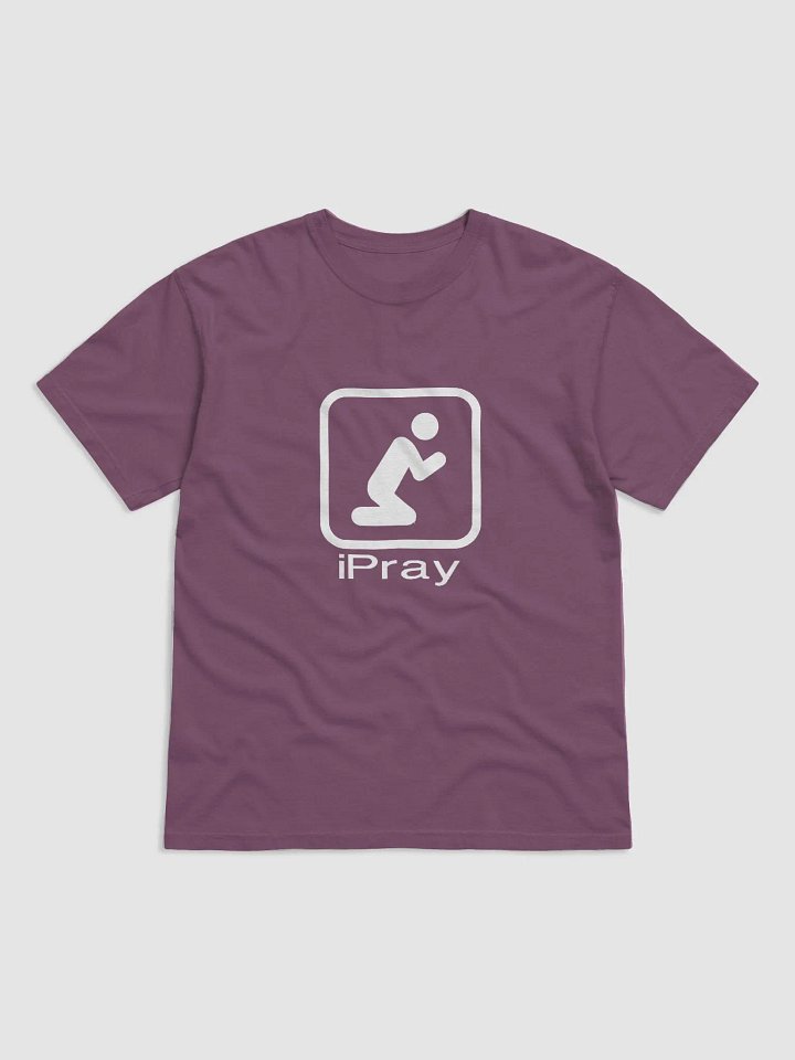IPRAY TSHIRT WHITE LOGO product image (1)