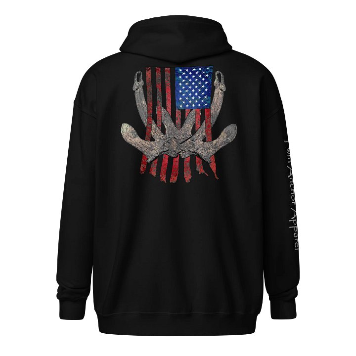 AF & 2 Anchor – Maritime Heritage | Twin Anchor Apparel Fog Harbor Line product image (1)