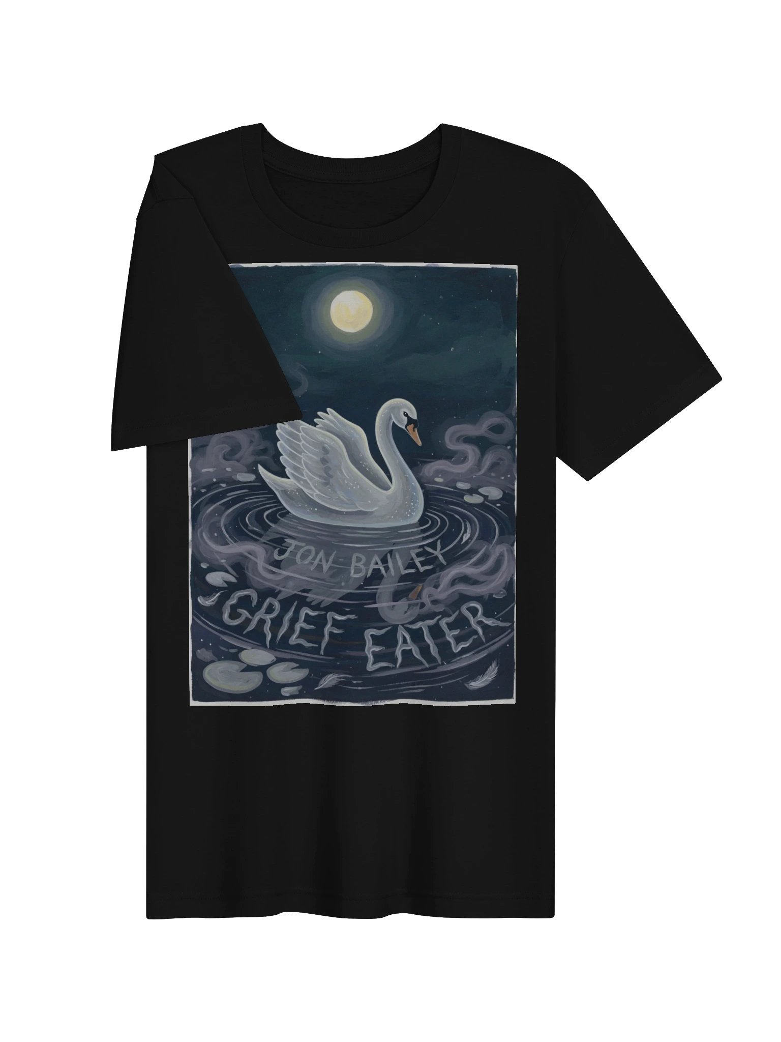 Haunted Bird Tee — Moonlit Swan product image (7)