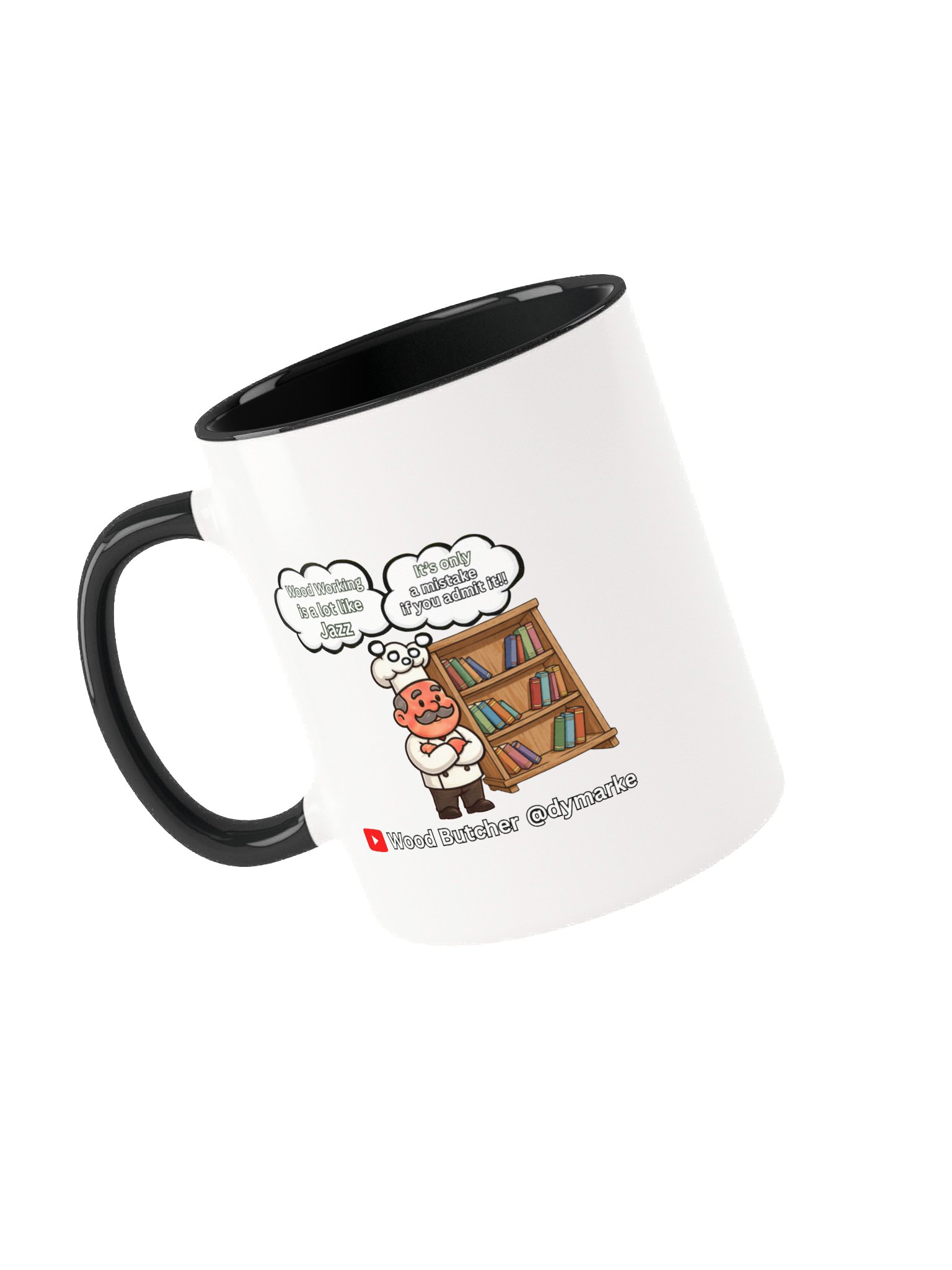 Wood Butcher gets philosophical Mug product image (45)