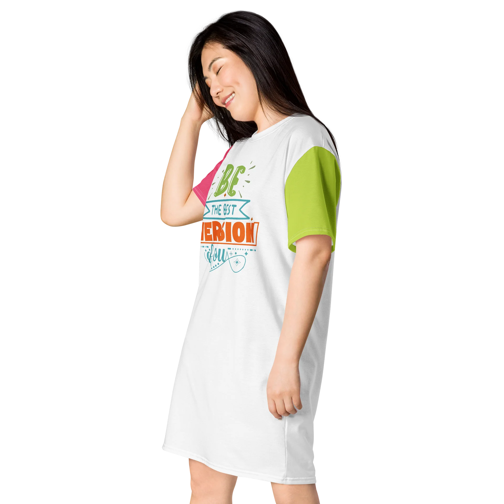 Be the Best Version of You Oversized T-Shirt Dress product image (3)
