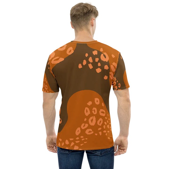 Wild Orange Leopard All-Over Tee product image (1)