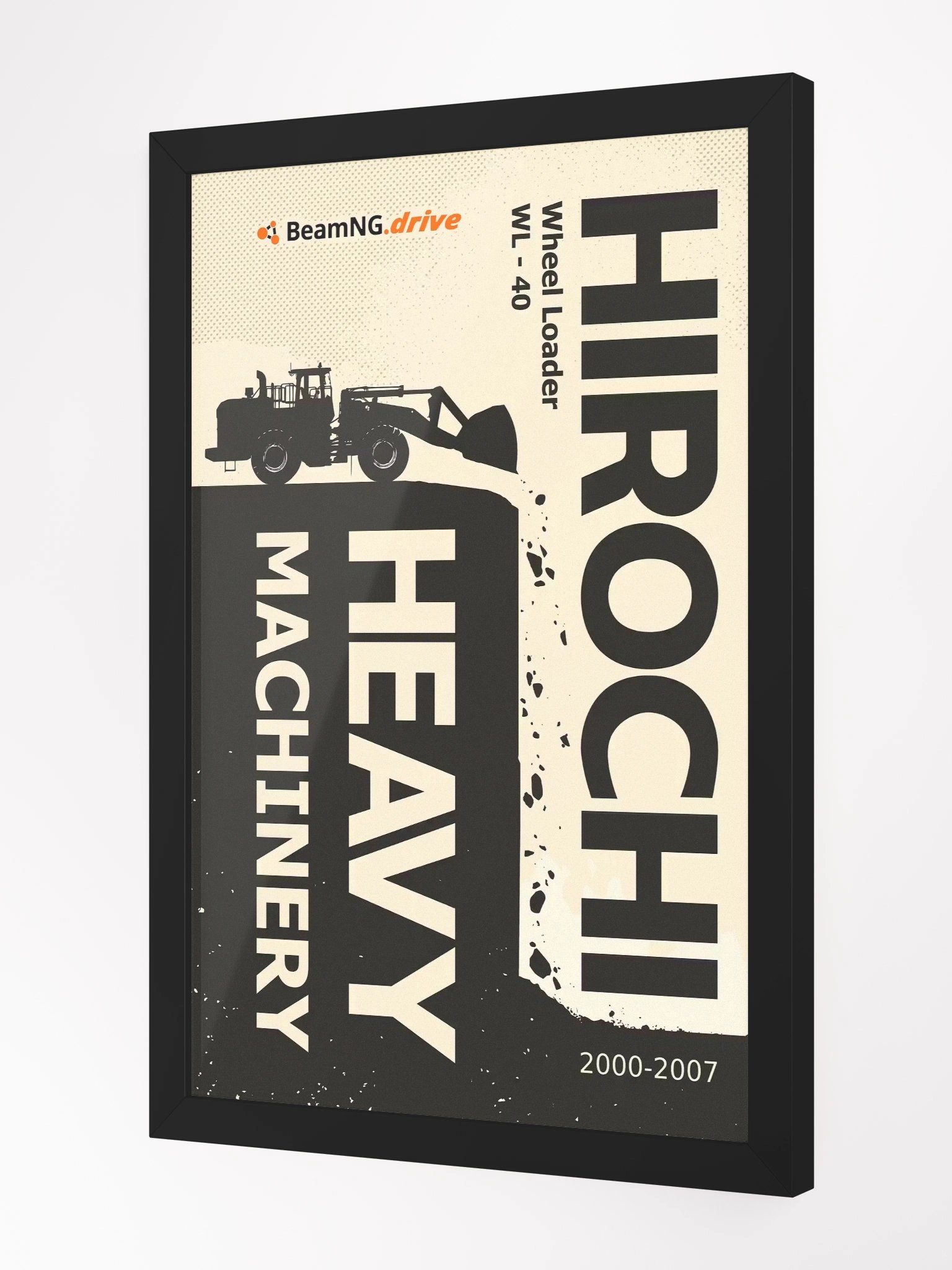 Framed Poster: Hirochi WL-40 Stylized product image (3)