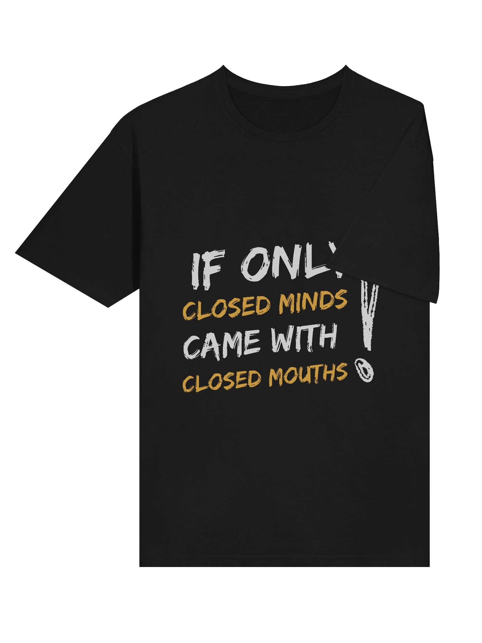 Closed Minds, Closed Mouths Softstyle Unisex T-Shirt product image (6)