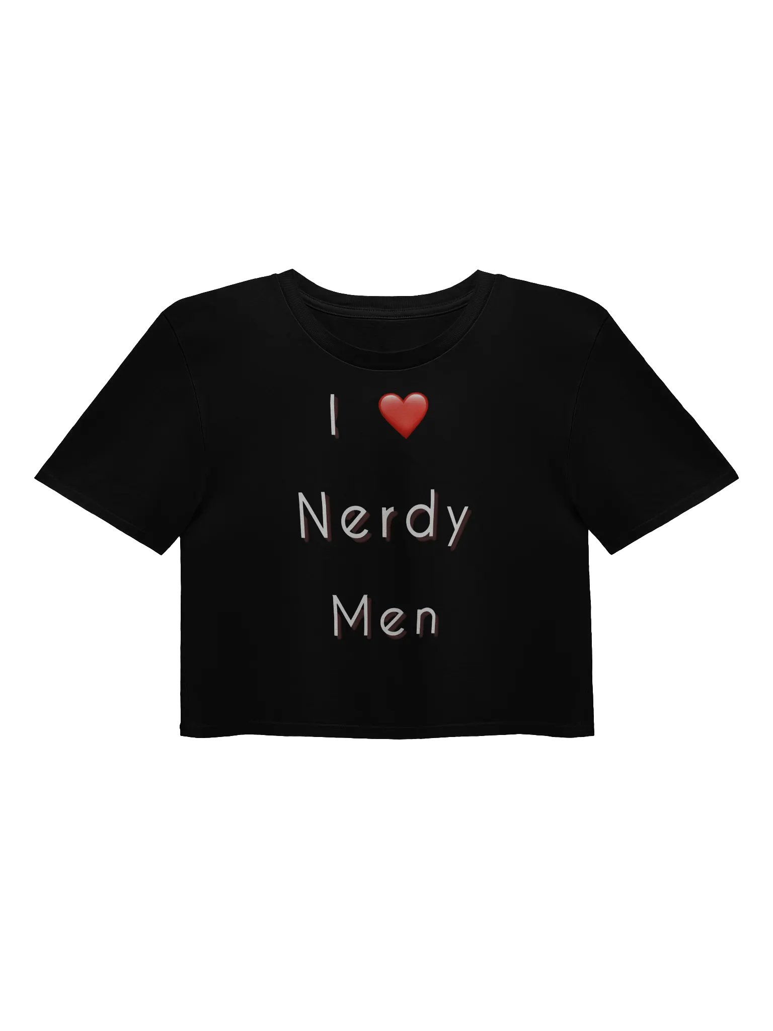 Nerdy Men Croptop product image (1)